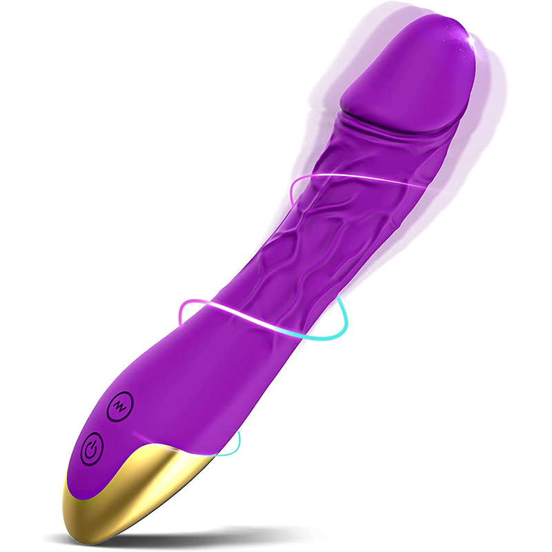 2 farger Realistic Vibrator Dildoer for kvinner silikon vanntette