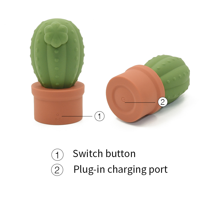 Flower Pot Cactus vibes FDA Silikon elegant pakke- Shenzhen Zhimo Technology Co., Ltd.