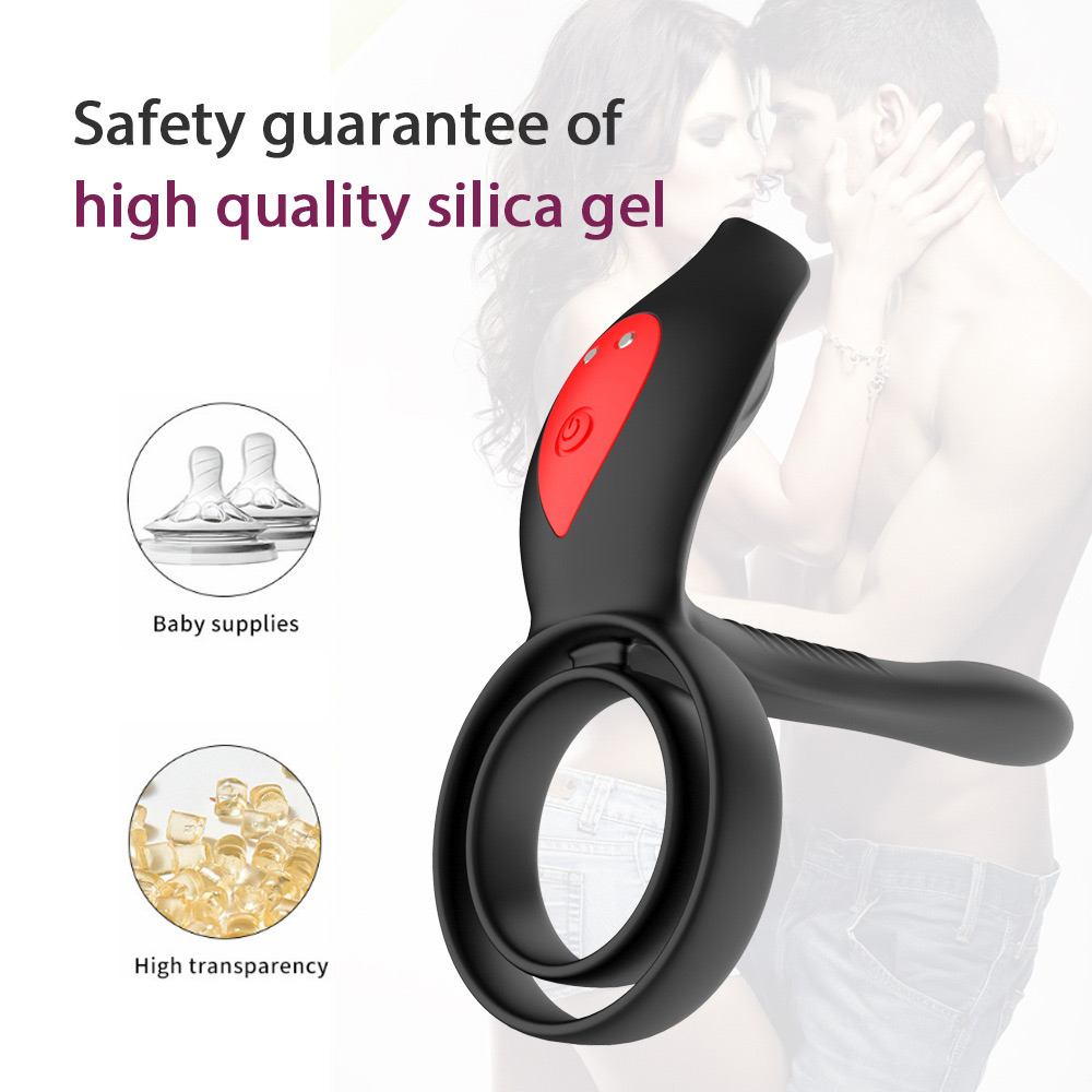 Dual Cock Ring Vibrator For Par