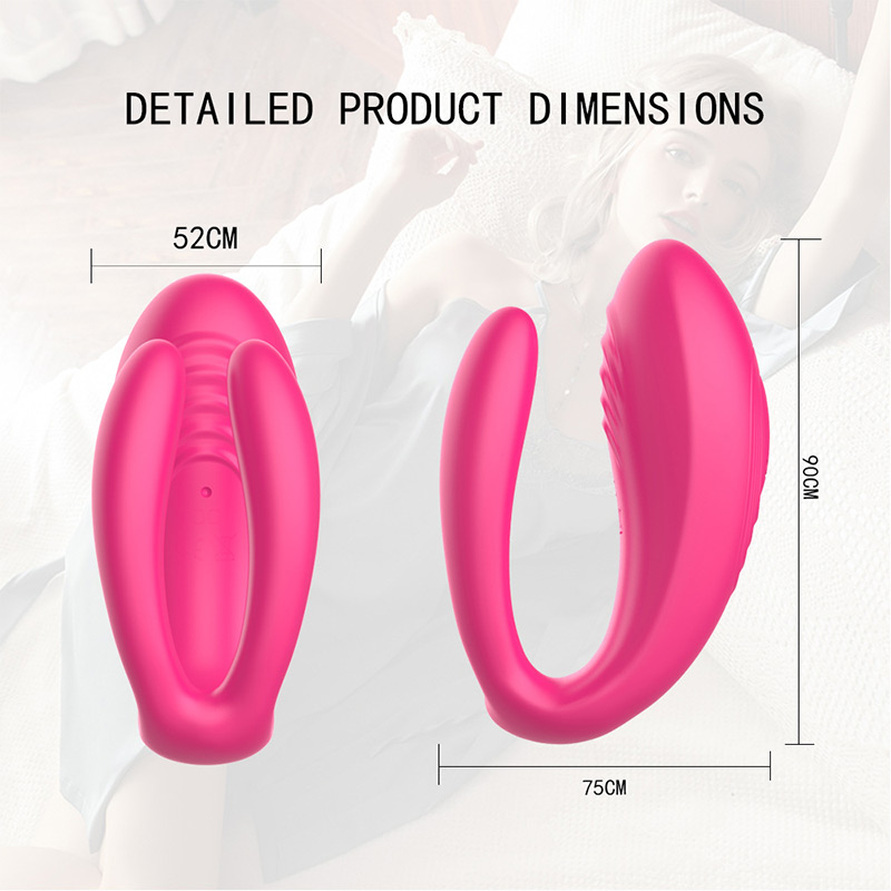 Fjernkontroll G-punkt Dildos Vibrator for kvinner