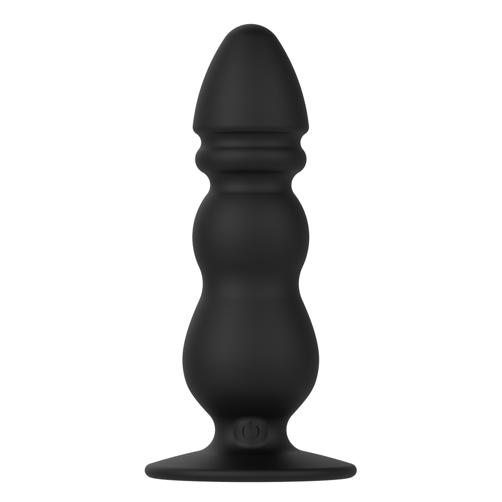 Vibrerende analplugg Dildo Vibrator For Mann Kvinne Stimulator Sexleketøy